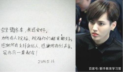 明星写字图片大全,一字一世界，笔尖下的艺术魅力